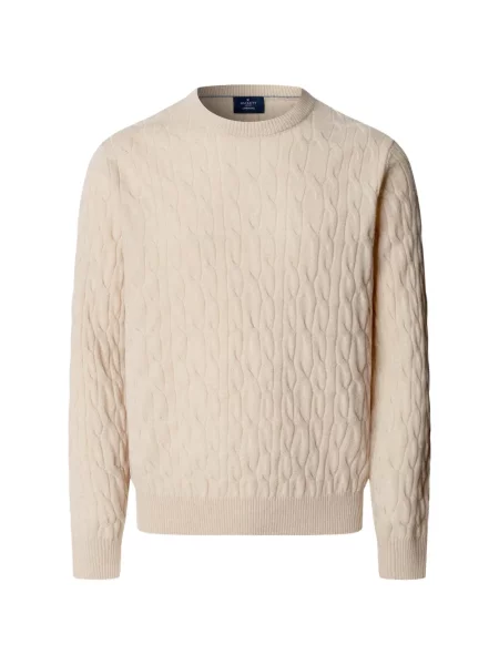 Pulover Hackett London cu decolteu rotund
