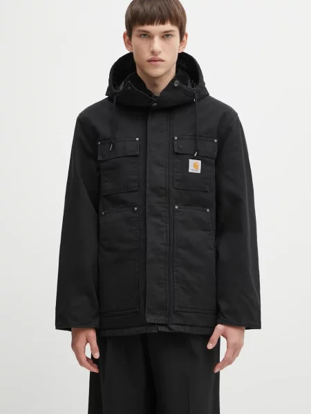 Geacă de tranziție Carhartt Wip cu strasuri negru