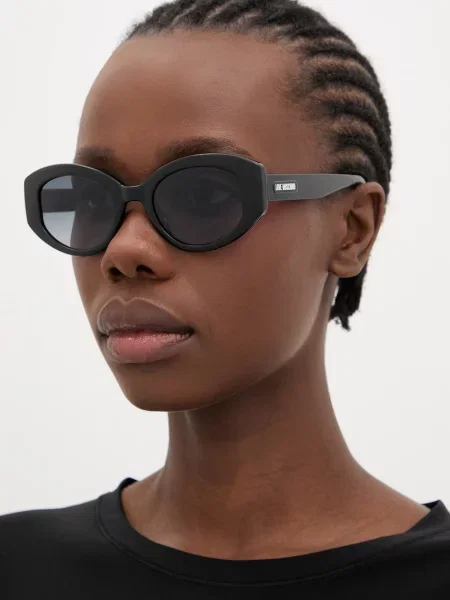 Love Moschino okulary przeciwsłoneczne czarne