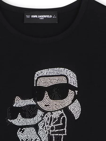 Karl Lagerfeld лонгслів дитячий з бавовною
