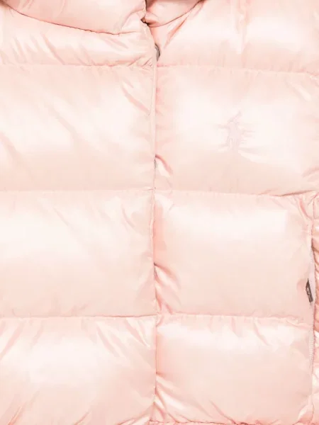 Kurtka dziecięca Polo Ralph Lauren różowa