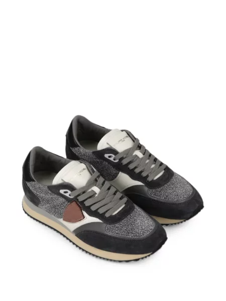 Sneakerși Philippe Model Paris din piele gri