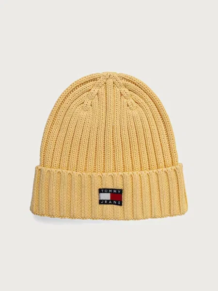 Tommy Jeans čiapka dámska žltá