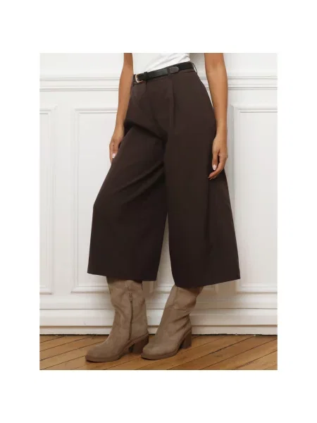 Pantaloni La Modeuse maro