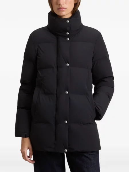 Matlasat palton Woolrich negru
