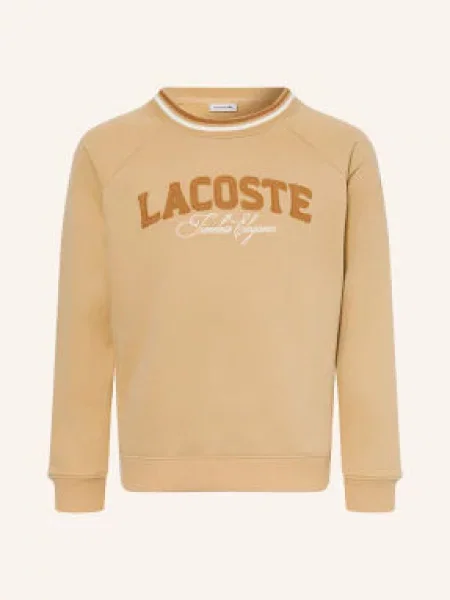 Lacoste Bluza beige biała