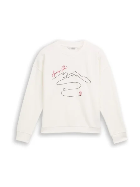 Palton Tom Tailor alb