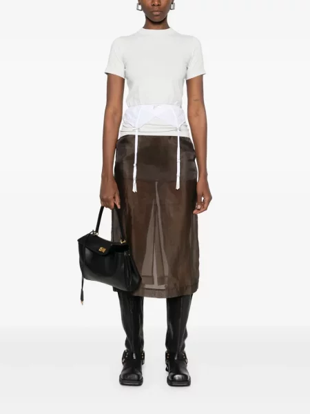 Tricou Balenciaga gri