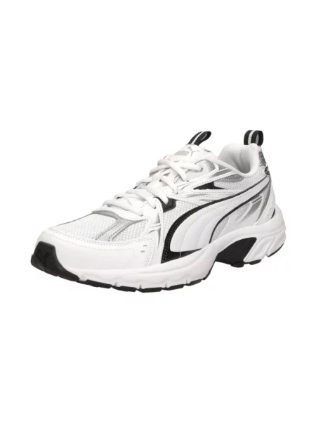 Lniane sneakersy Puma białe