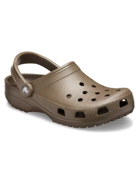 Klapki Crocs klasyczne brązowe