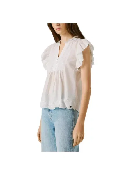 Blúzka Pepe Jeans biela