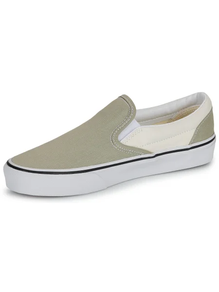 Slip on klasické tenisky Vans zelená