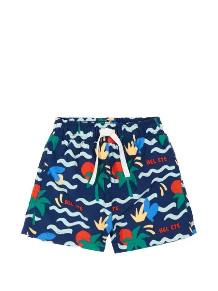 Kąpielówki dziecięce Petit Bateau niebieskie