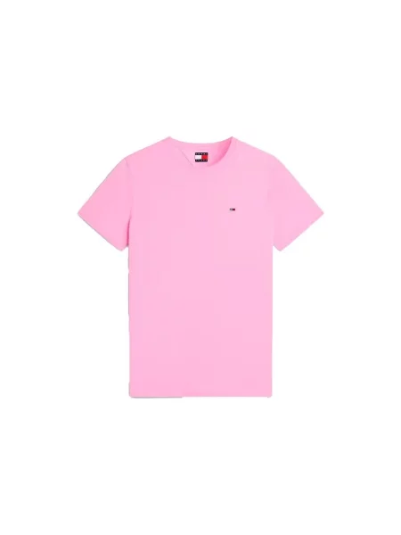 Jersey póló Tommy Jeans rózsaszín