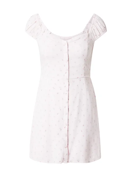 HOLLISTER Rochie de vară deschis / roz / roz pastel verde