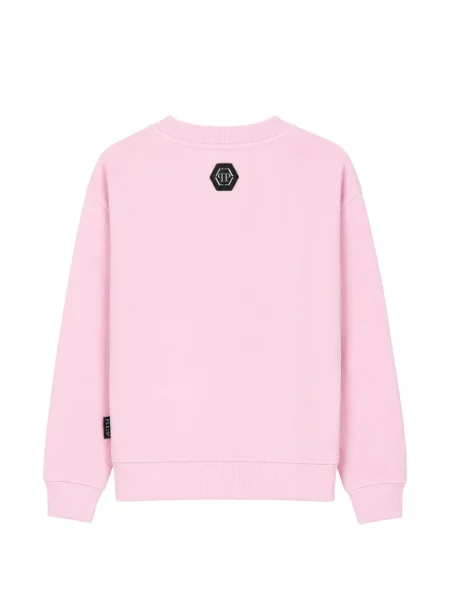 Sweter dziecięcy Philipp Plein różowy