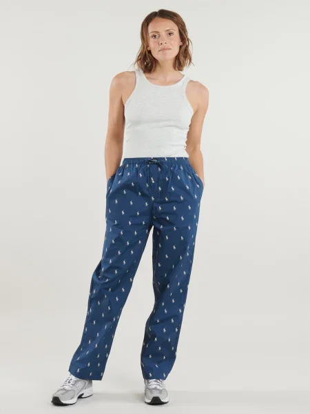 Pijamale Polo Ralph Lauren albastru