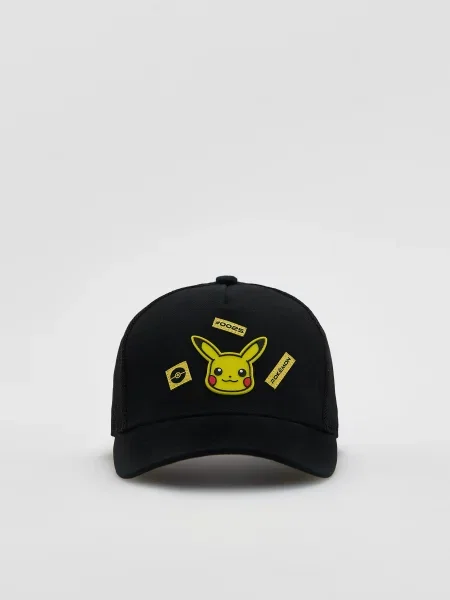 Reserved Pokémon baseballsapka fekete