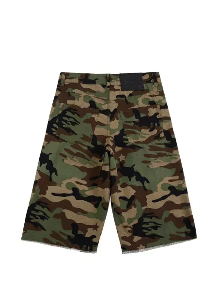 Pantaloni scurți Hellstar cu imagine cu model camuflaj verde