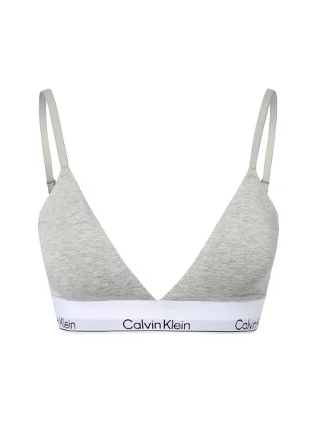 Calvin Klein Biustonosz usztywniany Kobiety marmurkowy S szary
