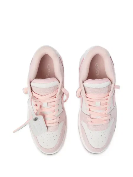 Sneakerși Off-white business alb