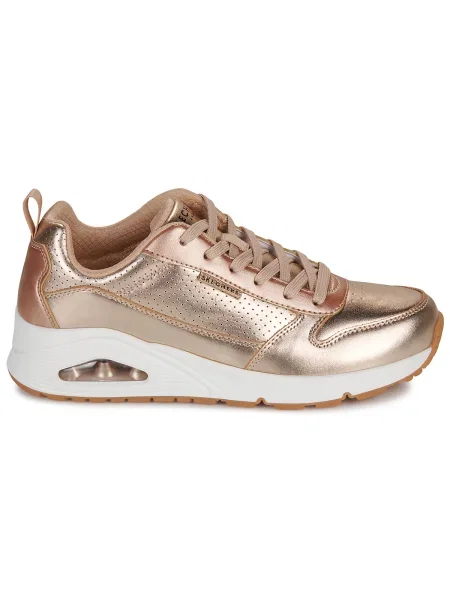 Pantofi Skechers auriu
