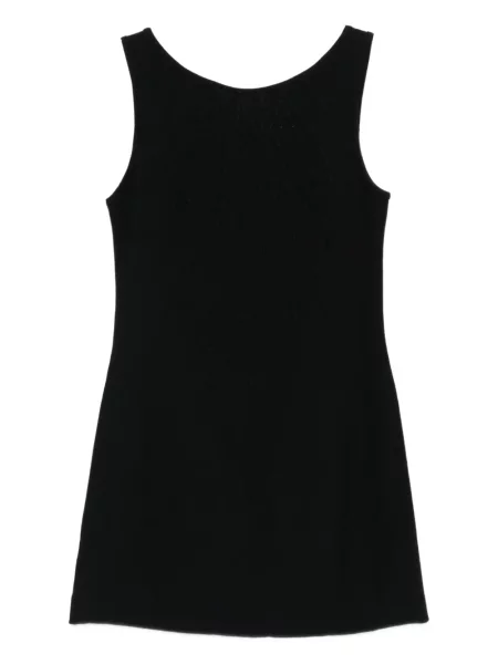 Plisované tílko Giorgio Armani Pre-owned černé