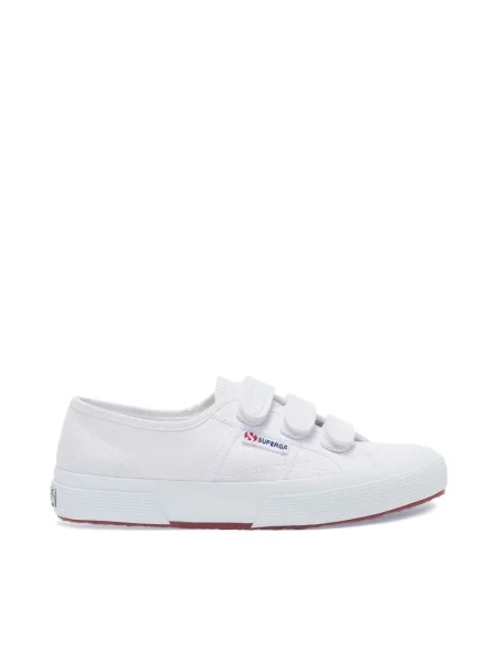 Sneakersy Superga z paskiem białe