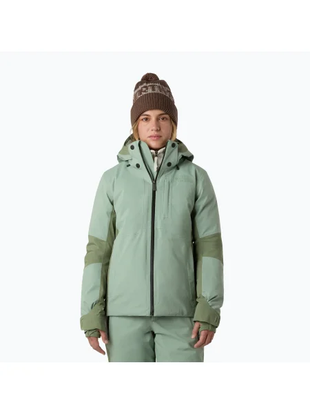 Geacă de schi pentru femei The North Face Lenado slate moss/bark mist