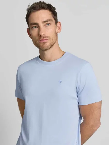 T-shirt z wyhaftowanym logo model Priamo' Joop! Collection