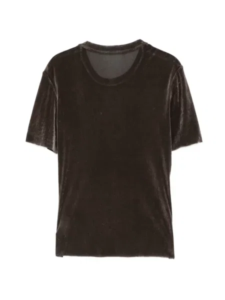 Tricou Jnby de catifea gri
