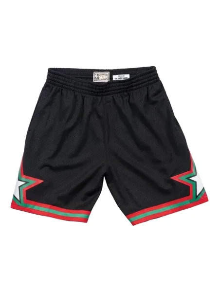 Pantaloni scurți Mitchell & Ness negru