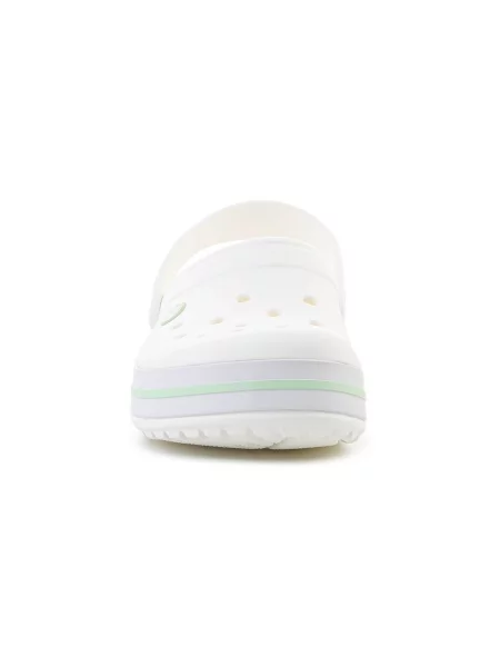 Papuci Crocs alb