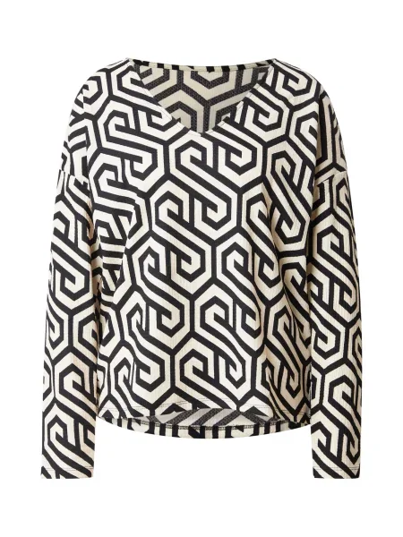 VERO MODA Tricou VMMERVE bej negru