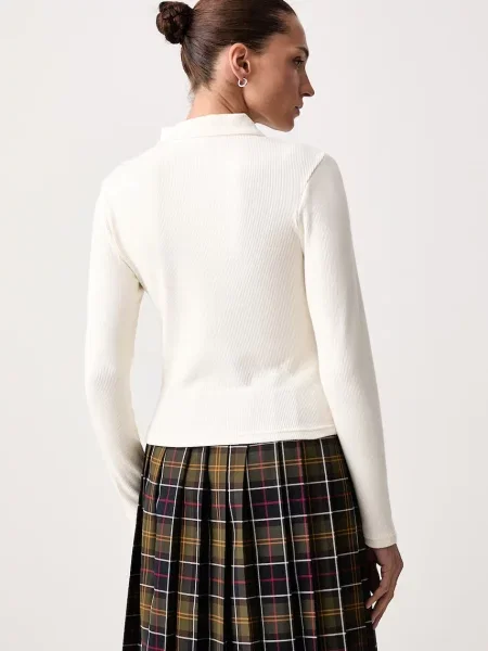 Levi's longsleeve z modalem RORY LS beżowa