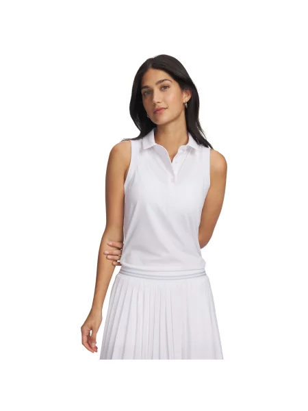 Polo Under Armour białe