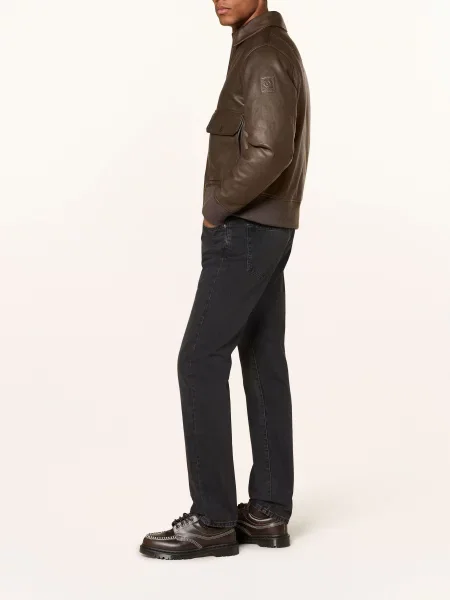 Belstaff Džíny Regular Fit wsblk washed black černé