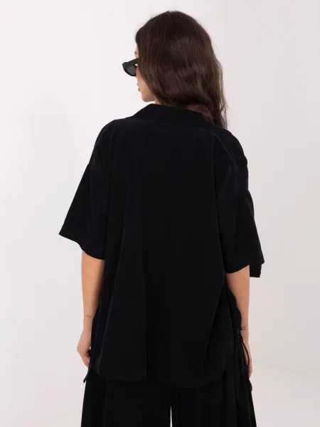 Cămașă Italy Moda negru