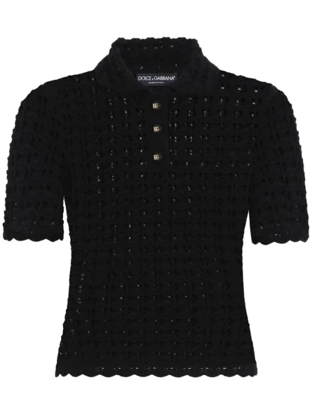 Top Dolce And Gabbana czarny