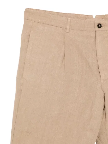 Pantaloni scurți Dell'oglio maro