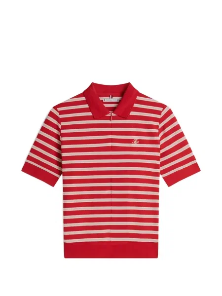 Polo Tommy Hilfiger cu dungi roșu