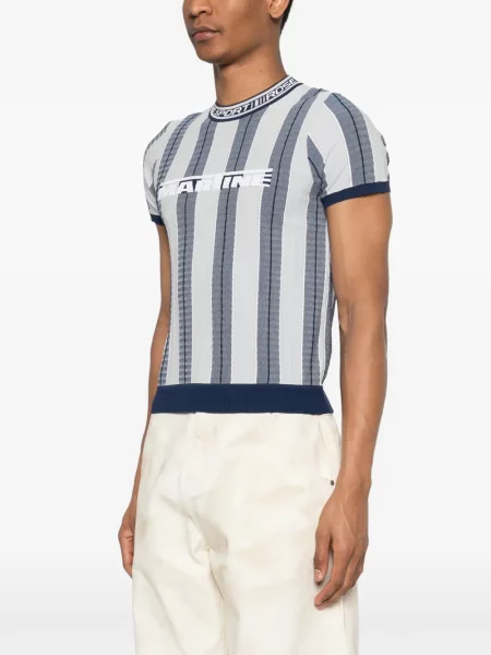 Grafický tričko Martine Rose šedé