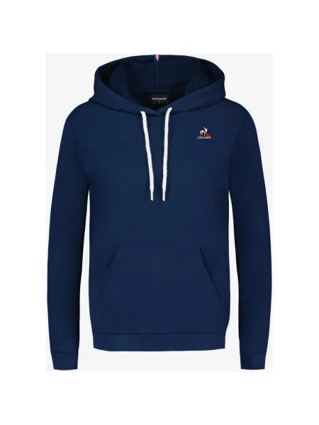 Bluza z kapturem Le Coq Sportif Essentiels w kolorze granatowym XXS niebieska