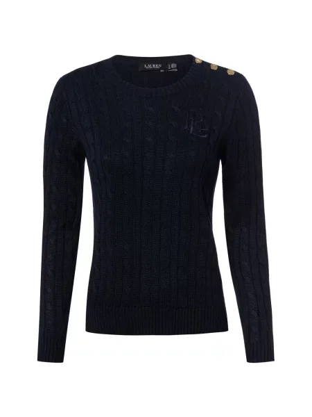 Lauren Ralph Lauren bluzka z dzianiny Kobiety S niebieski
