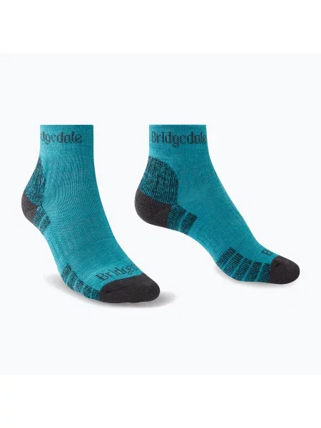 Șosete pentru femei Bridgedale Hike Lightweight Performance Ankle turquoise/navy