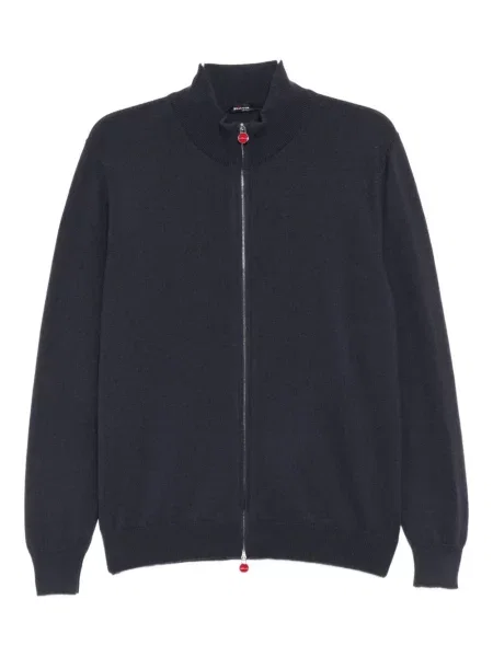 Pulover Kiton cu imagine albastru