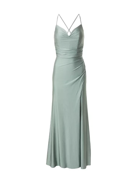 Mascara Rochie de seară mentă verde