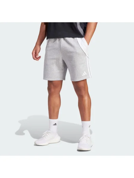 ADIDAS PERFORMANCE Športové nohavice Tiro svetlosivá / biela sivá