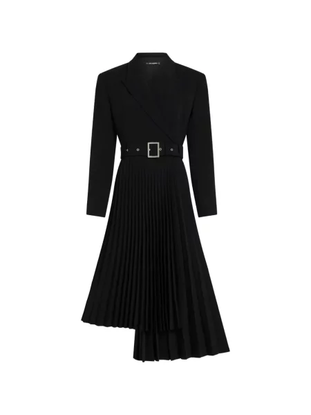 Rochie Karl Lagerfeld asimetrică negru