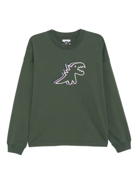 Siuvinėtas marškinėliai Sport B. By Agnès B. žalia